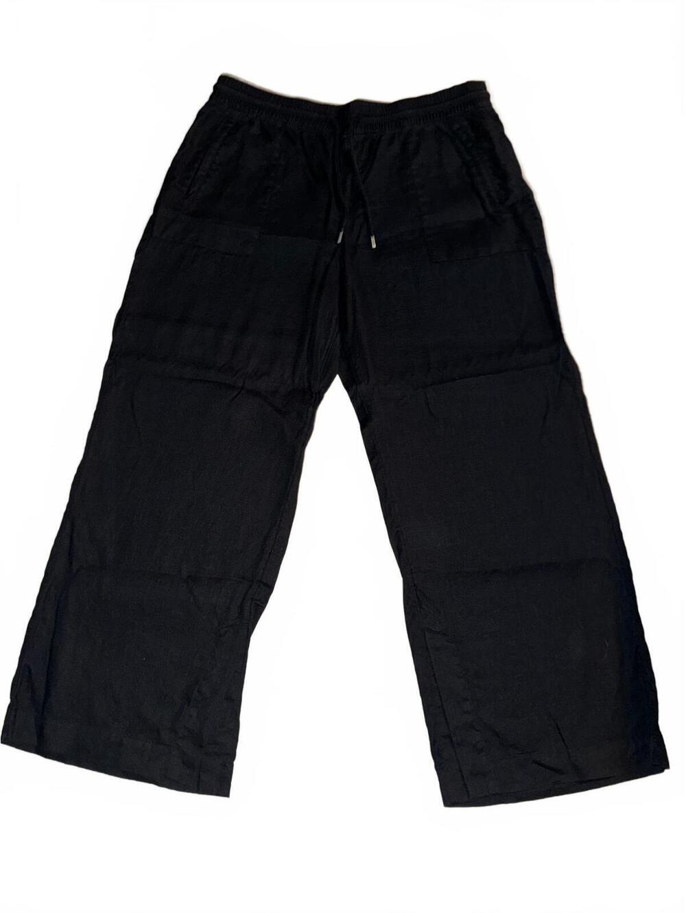 Women’s Athleta black linen pants Size XL